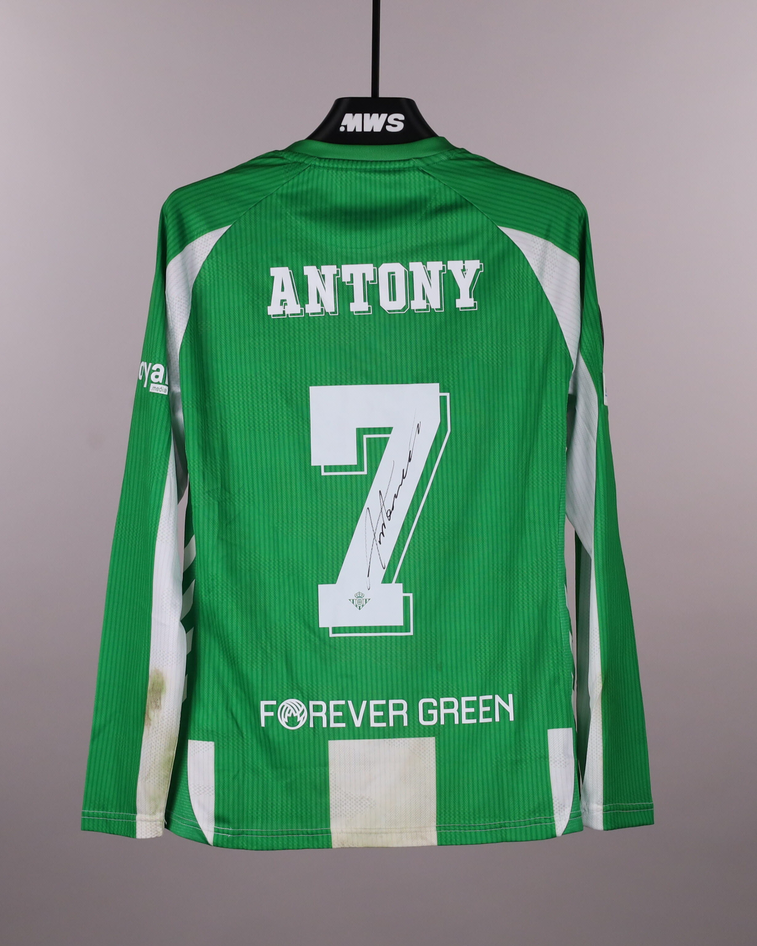 Antony | Real Betis - Sporting Braga | MatchWornShirt