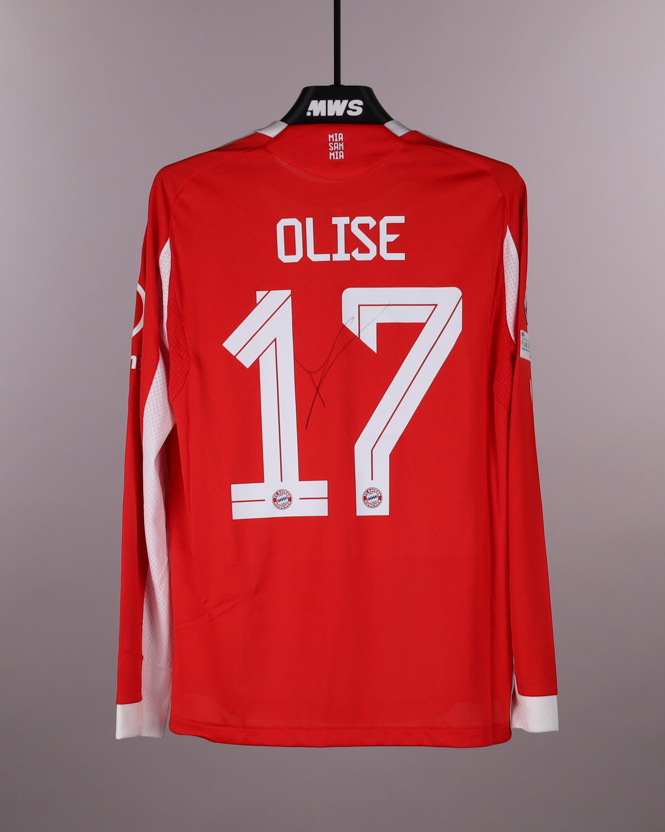 Michael Olise | FC Bayern München - Real Madrid | MatchWornShirt