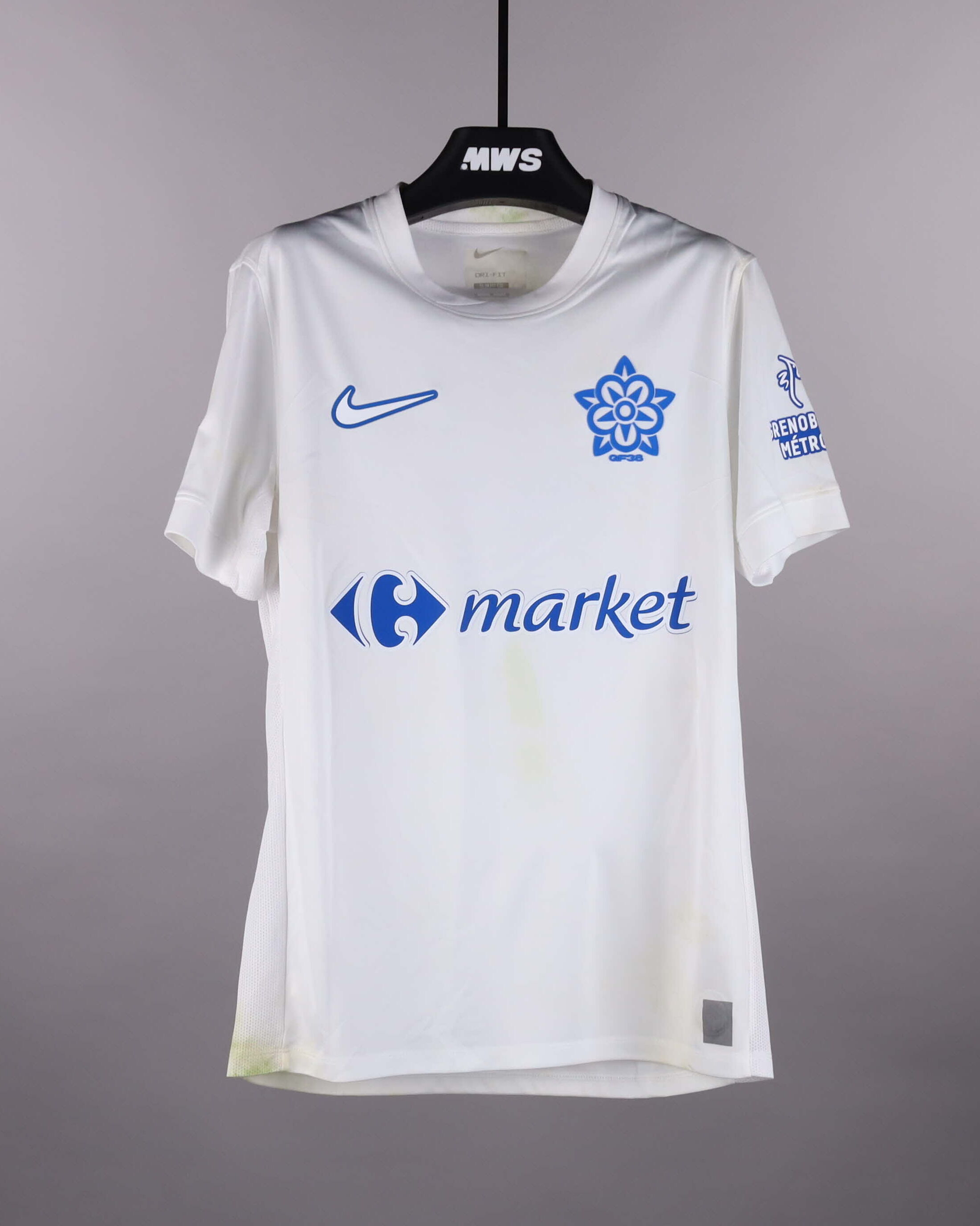 Camisas de Futebol Grenoble Foot 38 | MatchWornShirt