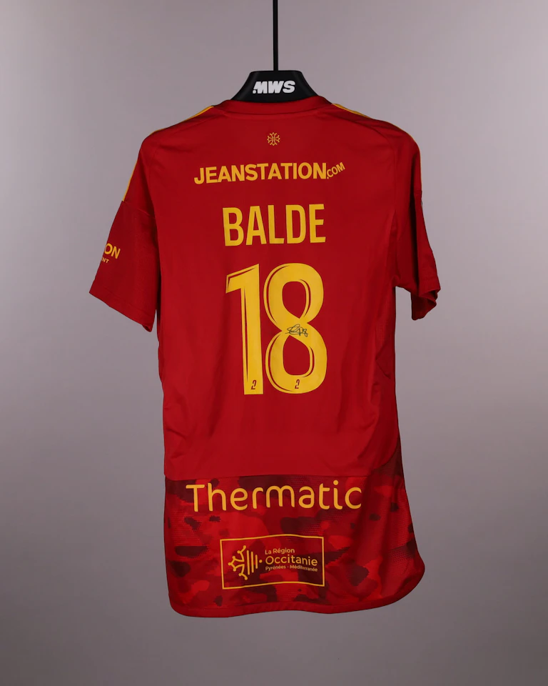 来自Rodez Aveyron Football的Ibrahima Baldé球衣