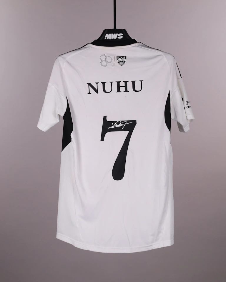 来自KAS Eupen的Isaac Nuhu球衣