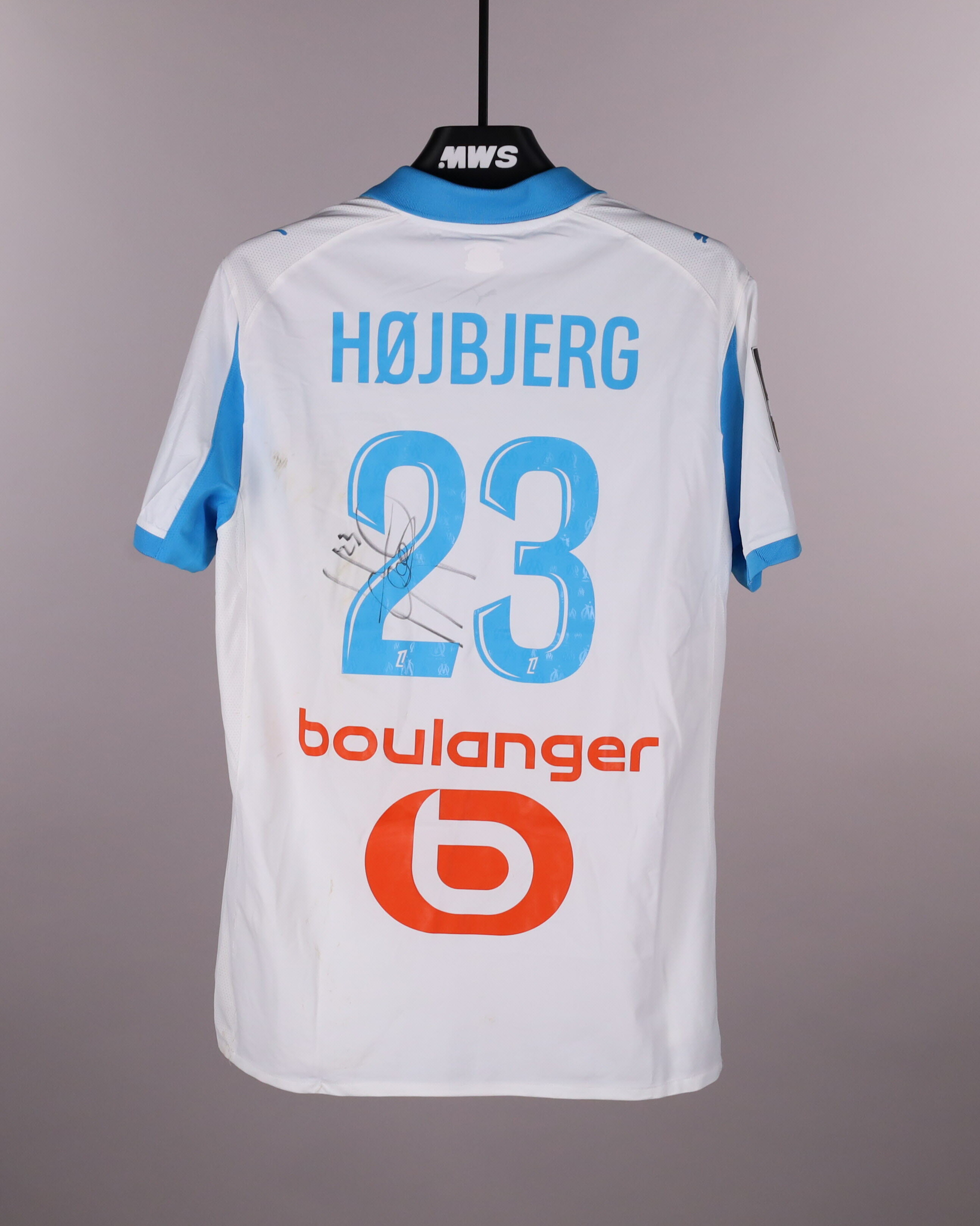 Pierre-Emile Højbjerg Olympique de Marseille shirt