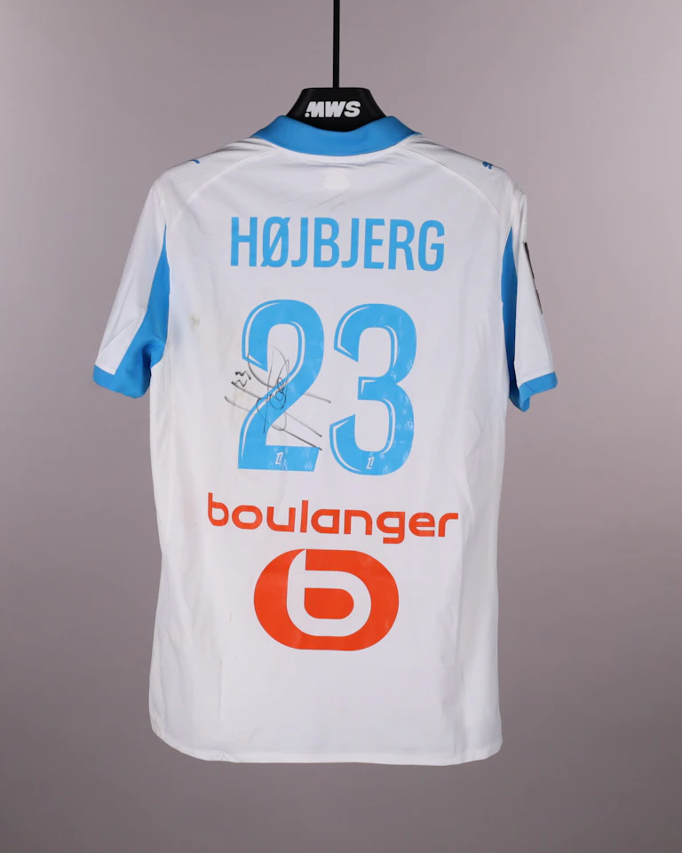 Pierre-Emile Højbjerg Olympique de Marseille shirt
