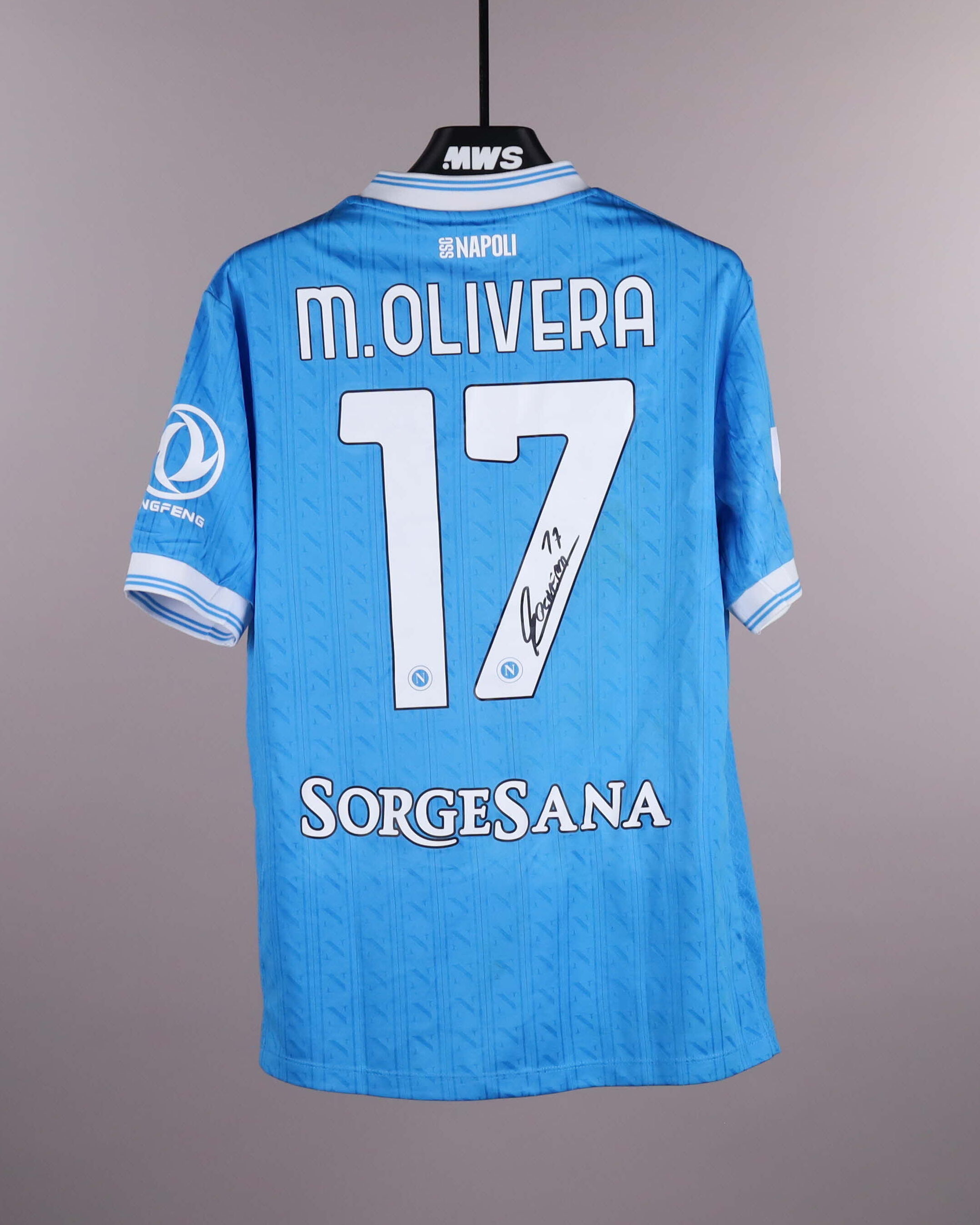 Mathías Olivera SSC Napoli shirt