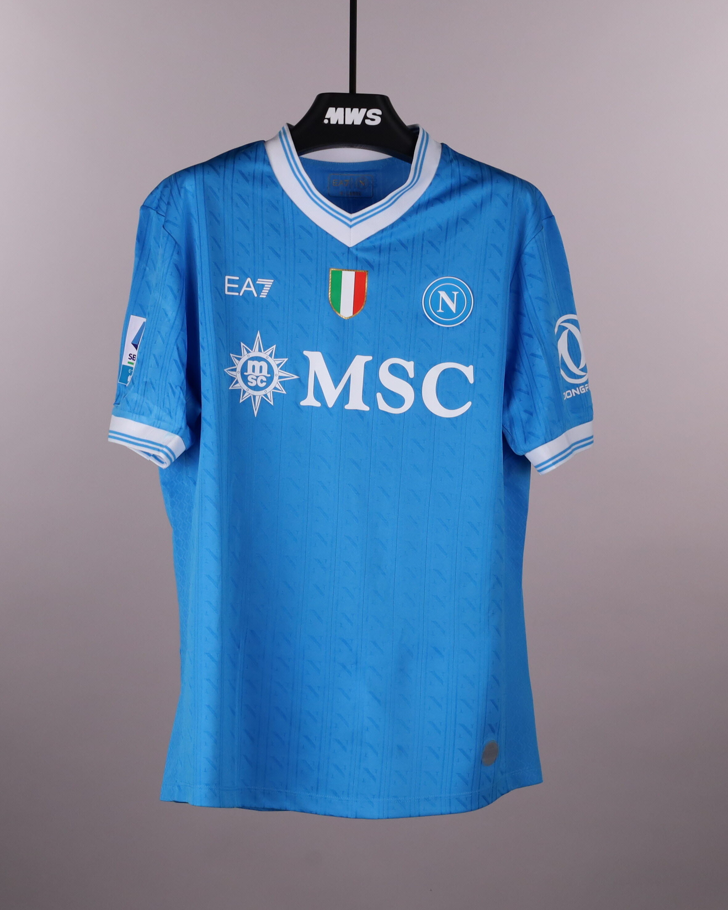 Rasmus Højlund | SSC Napoli - SS Lazio | MatchWornShirt