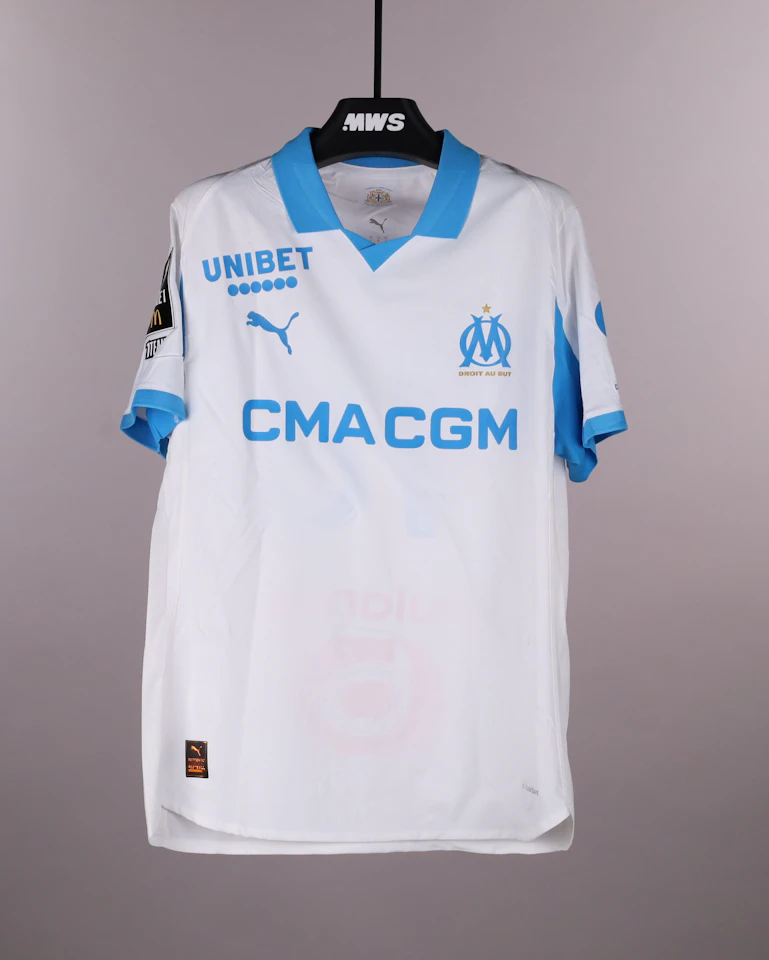 来自Olympique de Marseille的Ange Lago球衣