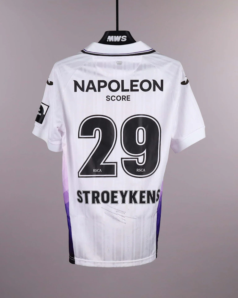 Mario Stroeykens RSC Anderlecht shirt