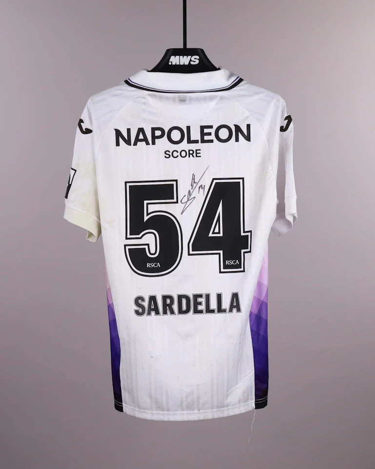 Killian Sardella RSC Anderlecht shirt
