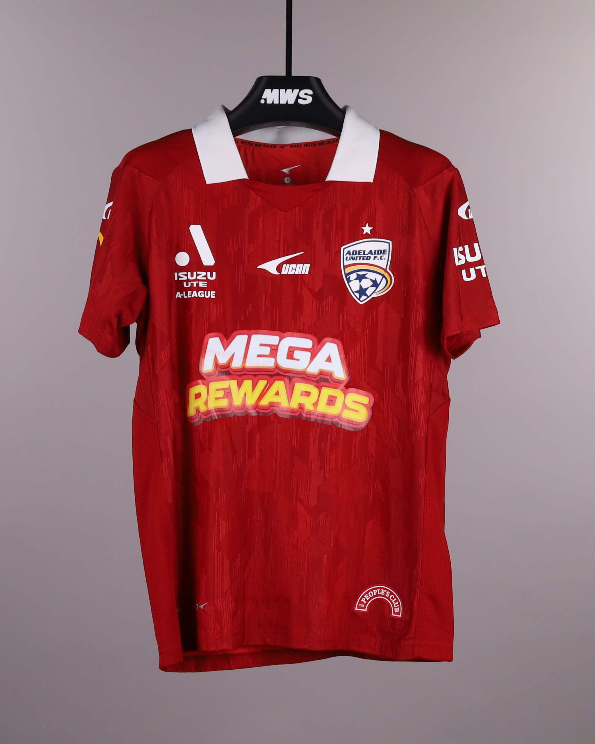 Luke Duzel Adelaide United shirt