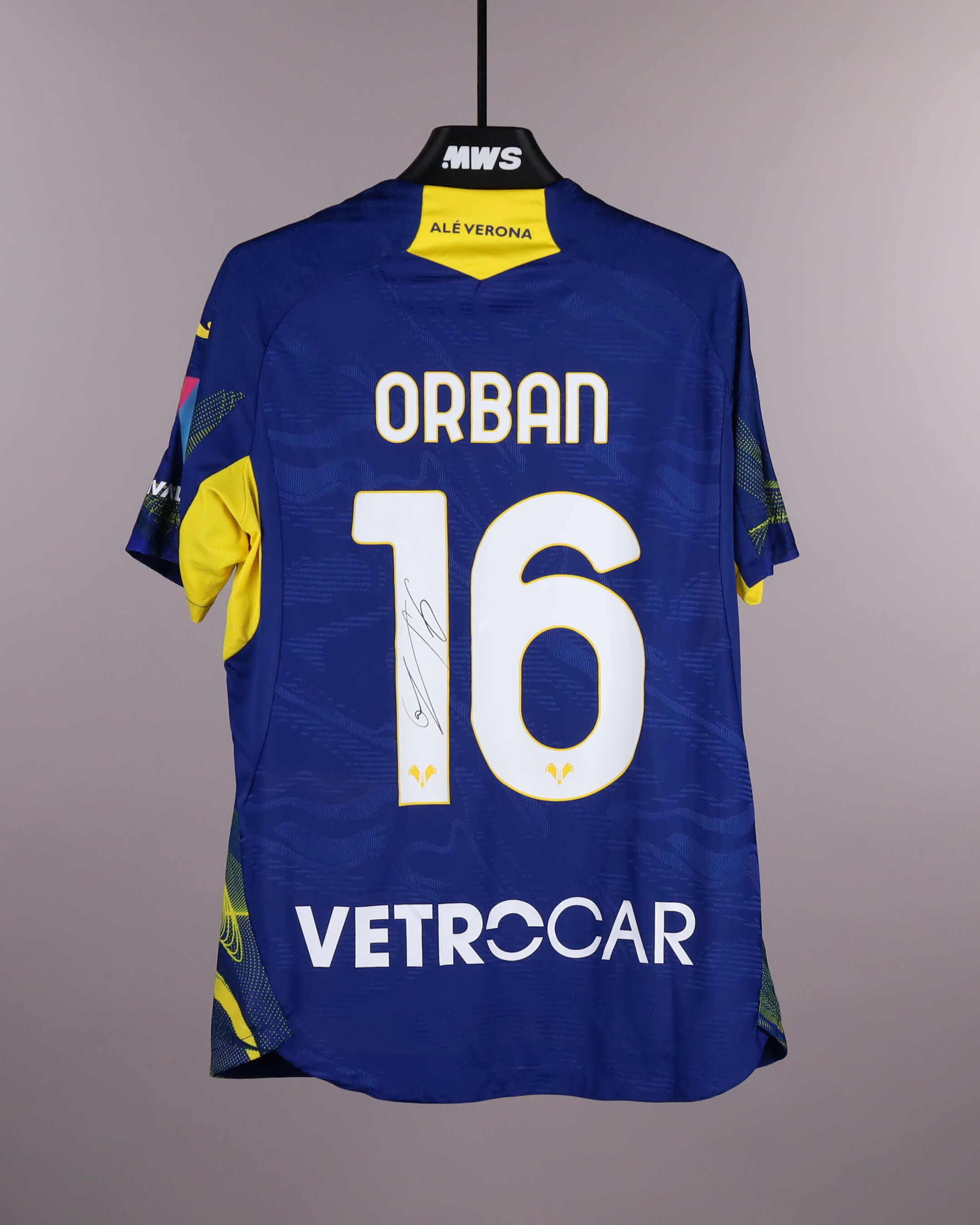Official Hellas Verona FC Soccer Game-Worn Jerseys Auctions