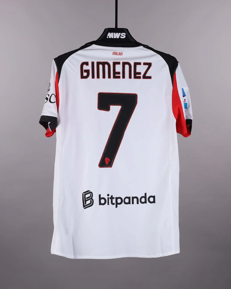 来自AC Milan的Santiago Giménez球衣