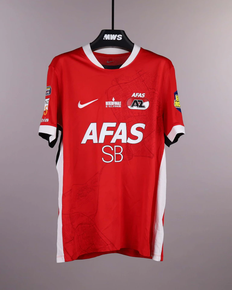 来自AZ Alkmaar的Mees de Wit球衣