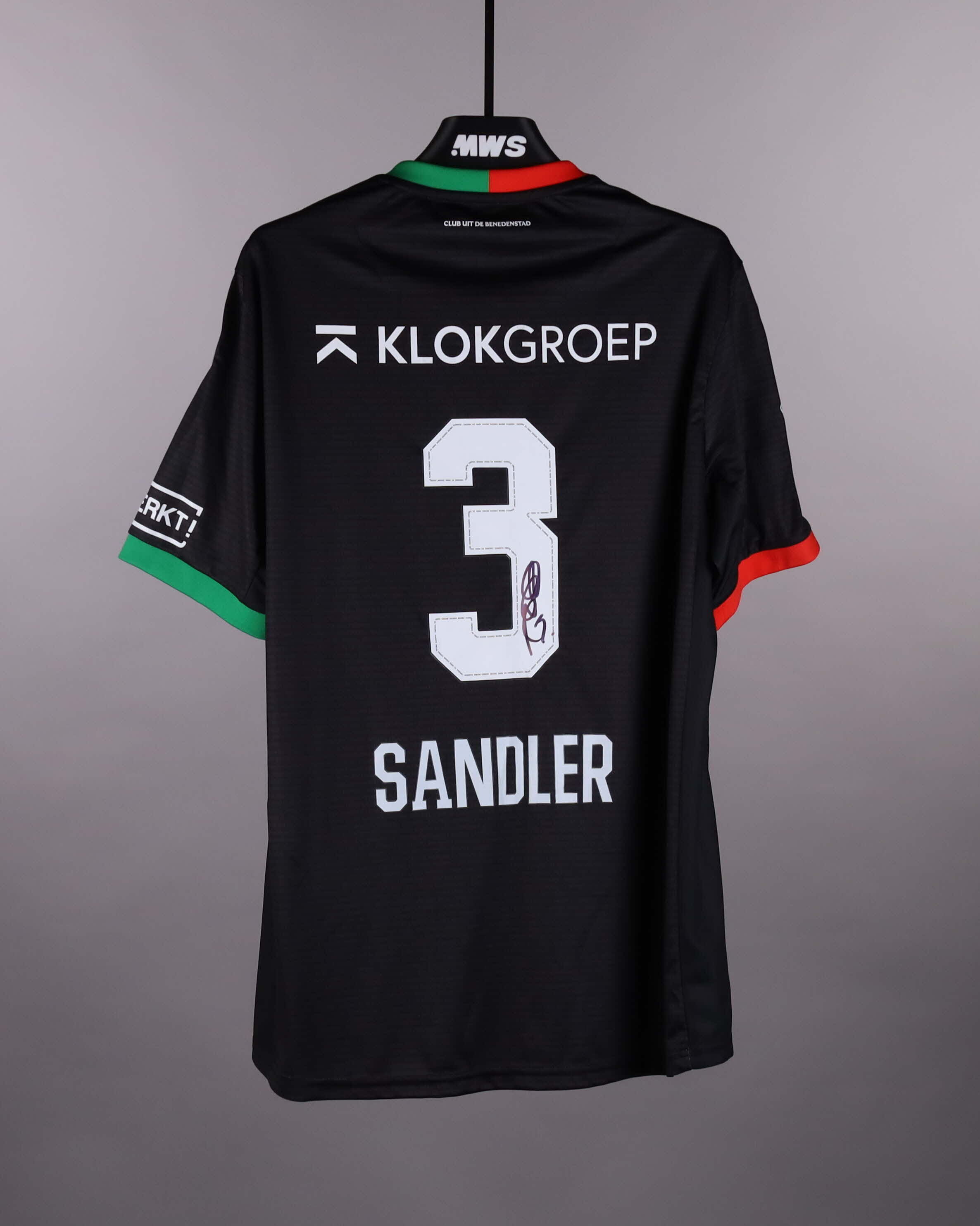 Philippe Sandler | AZ - NEC Nijmegen | MatchWornShirt