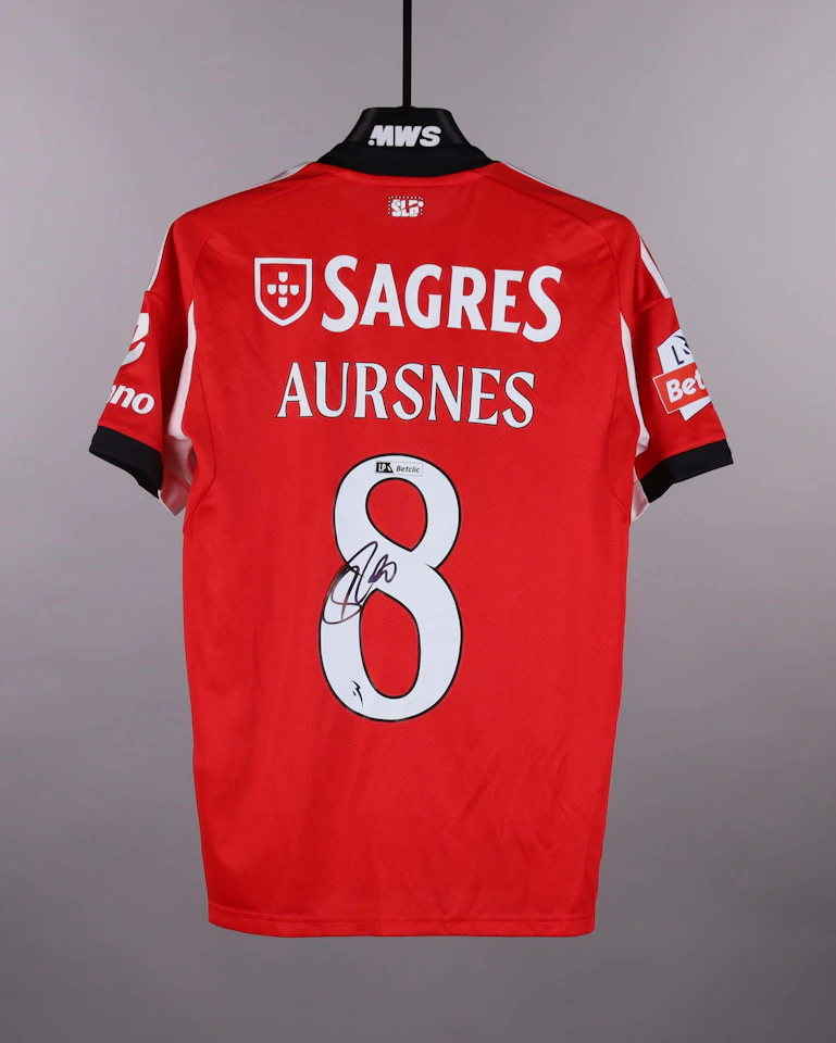Fredrik Aursnes SL Benfica jersey