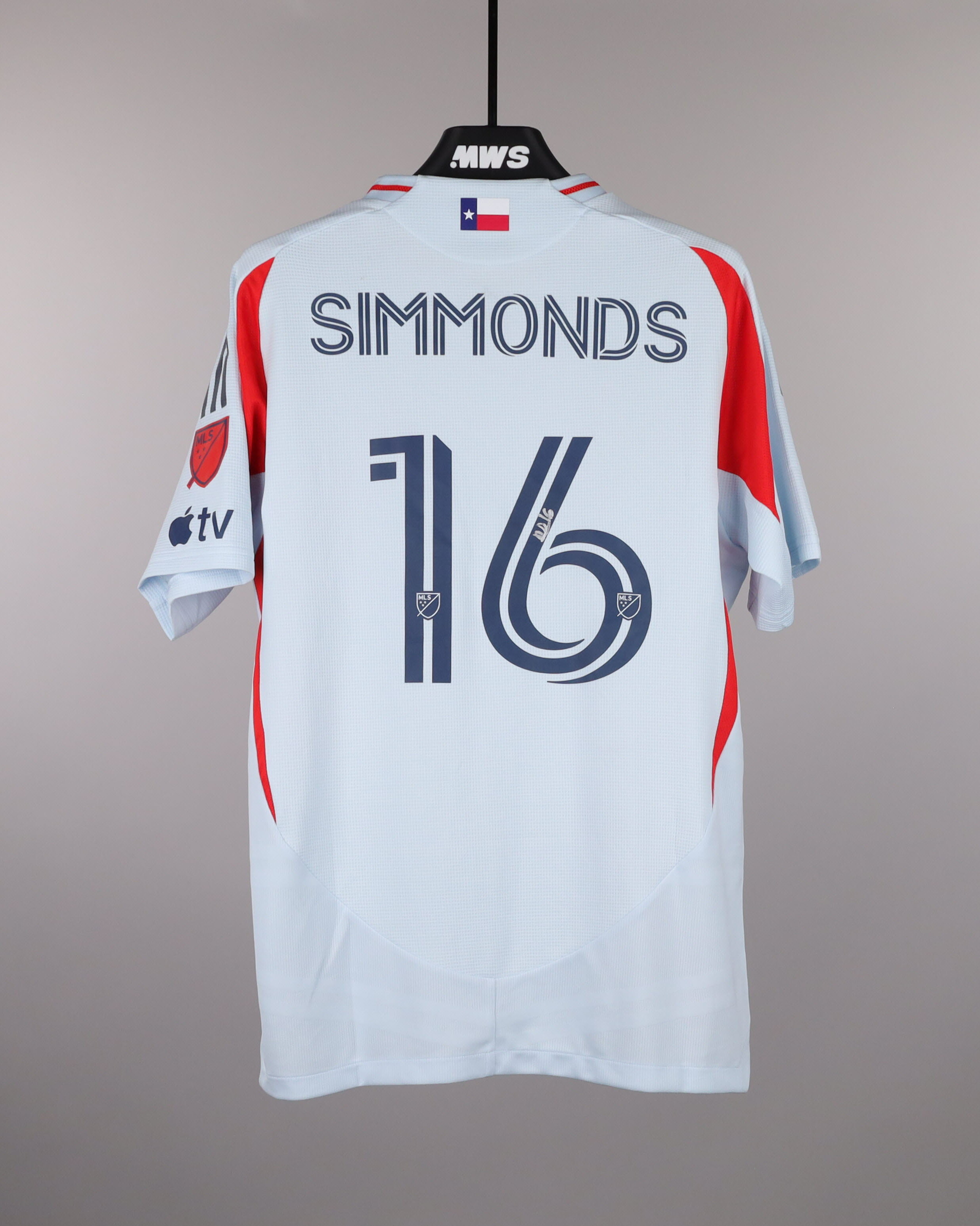 Nicholas Simmonds FC Dallas shirt