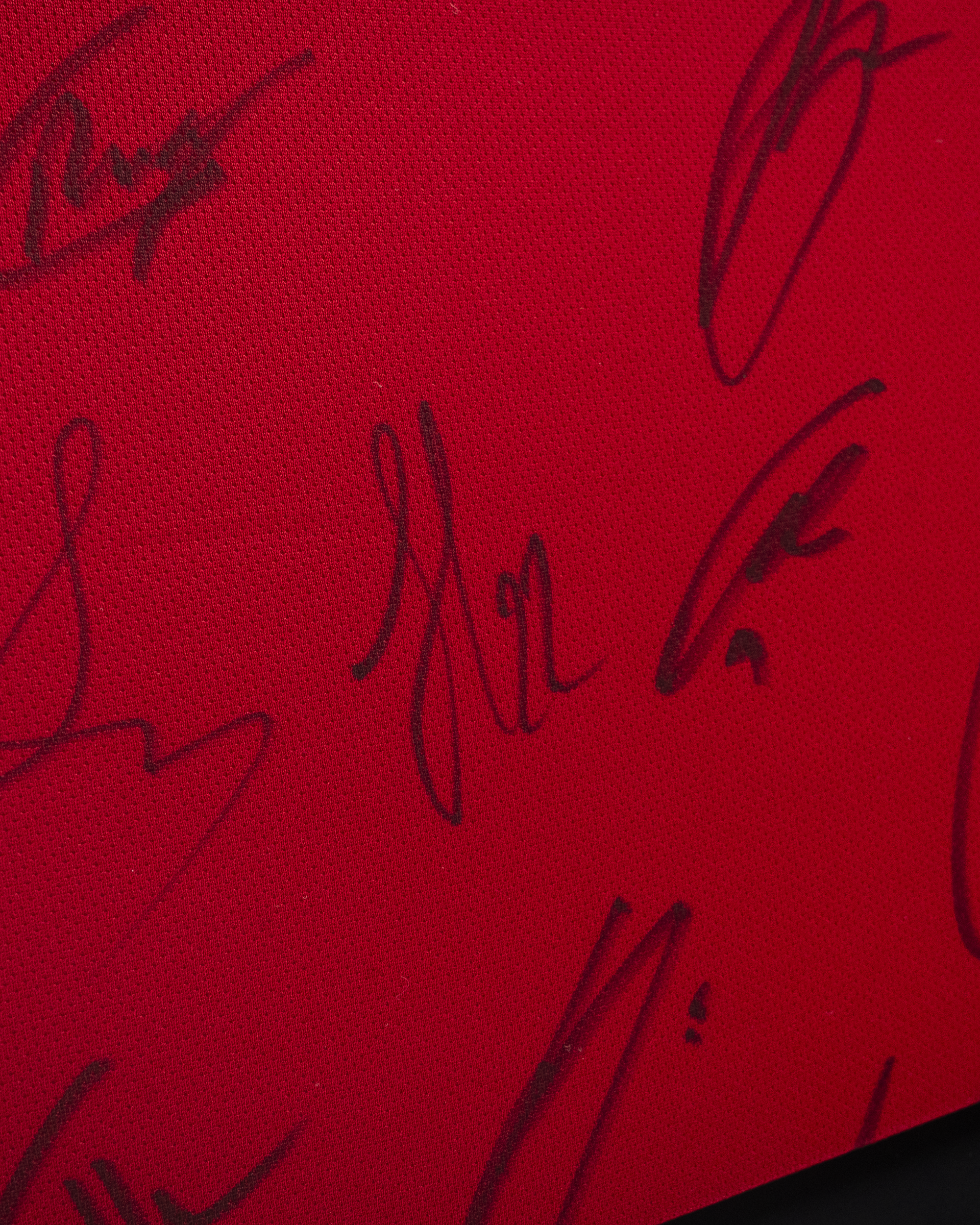 Limited Edition Framed Squad Signed Shirt