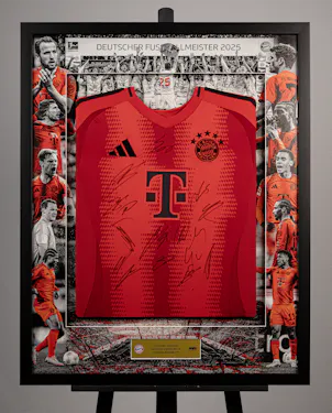 Limited Edition Framed Squad Signed Home 24-25 Shirt - 1/10