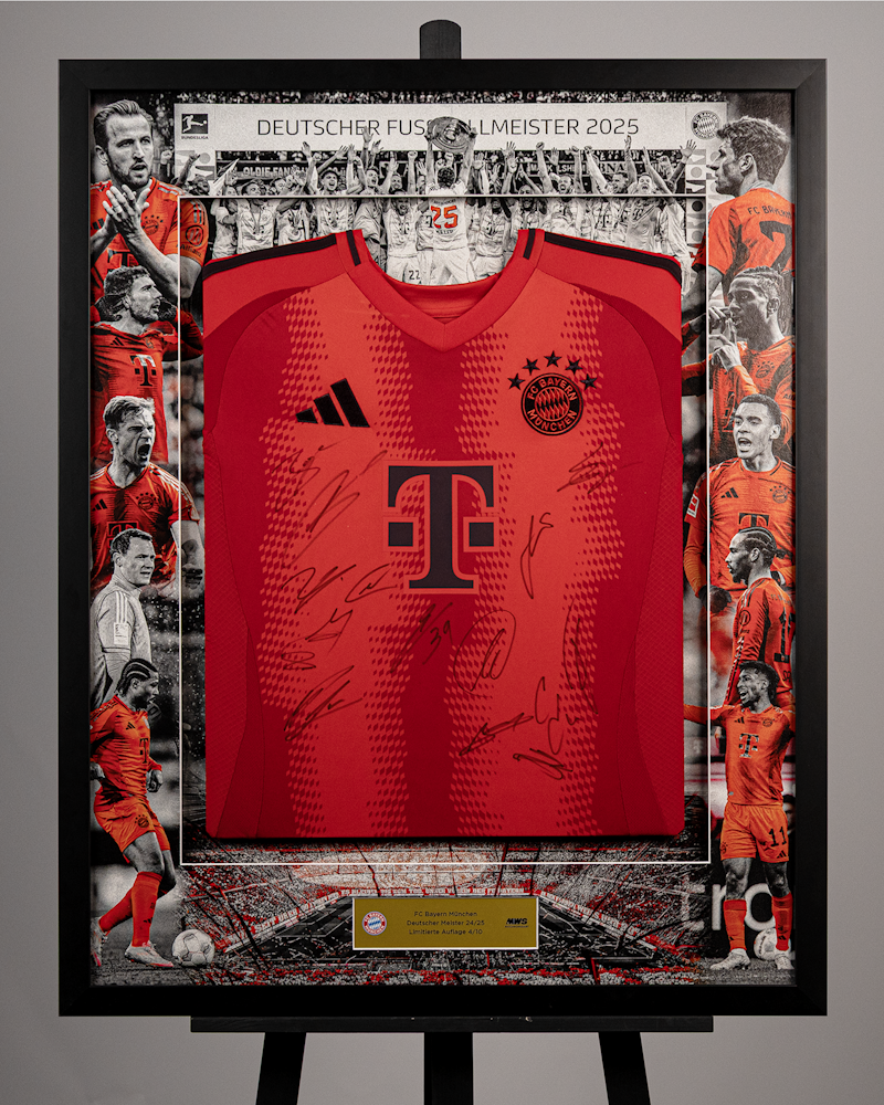 FC Bayern München サイン入りユニホーム Limited Edition Framed Squad Signed Home 24-25 Shirt - 4/10