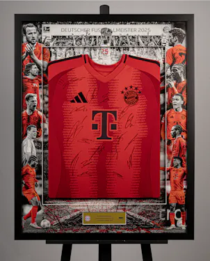 Limited Edition Framed Squad Signed Home 24-25 Shirt - 5/10