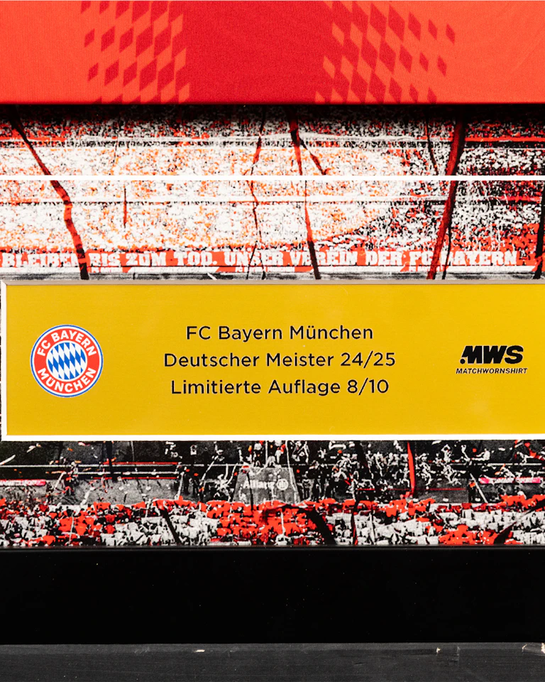 Limited Edition Framed Squad Signed Home 24-25 Shirt - 8/10