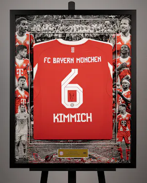 Joshua Kimmich | Limited Edition Framed Signed Home 25/26 Shirt