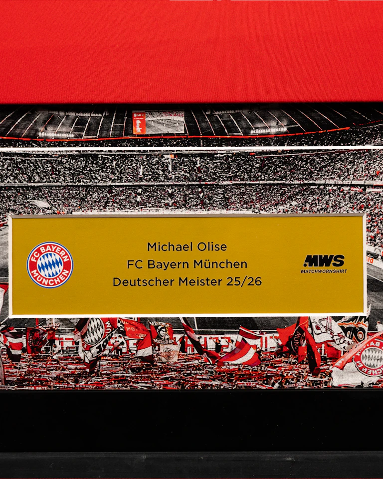 Michael Olise | Limited Edition Framed Signed Home 25/26 Shirt