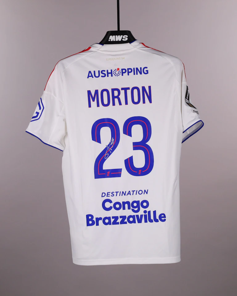 Tyler Morton Olympique Lyonnais jersey