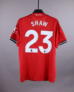 Luke Shaw Manchester United shirt