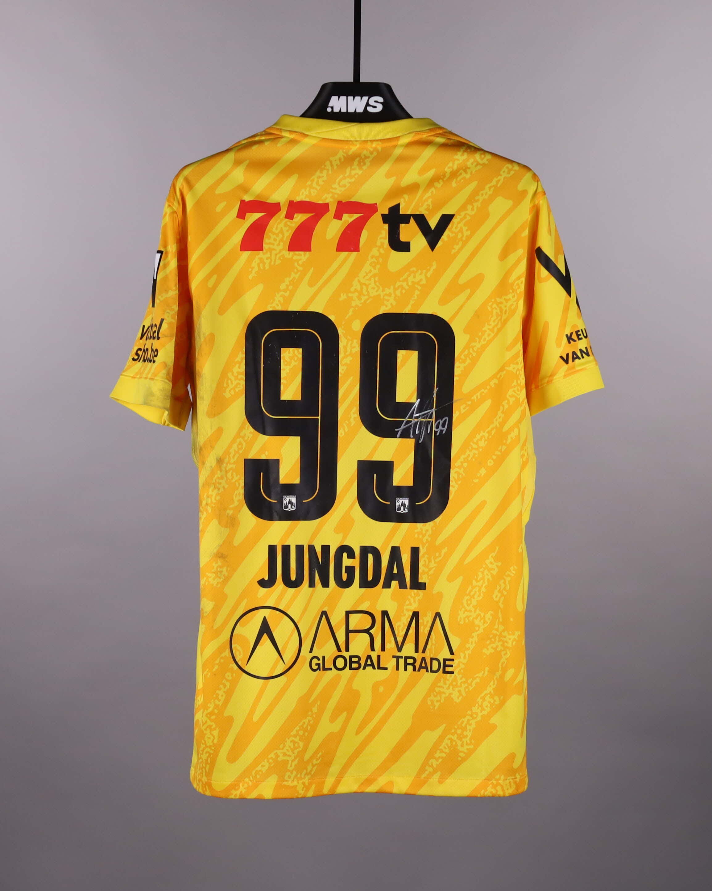 Official KVC Westerlo Soccer Game-Worn Jerseys Auctions