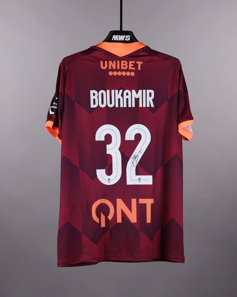 Mehdi Boukamir Sporting Charleroi jersey