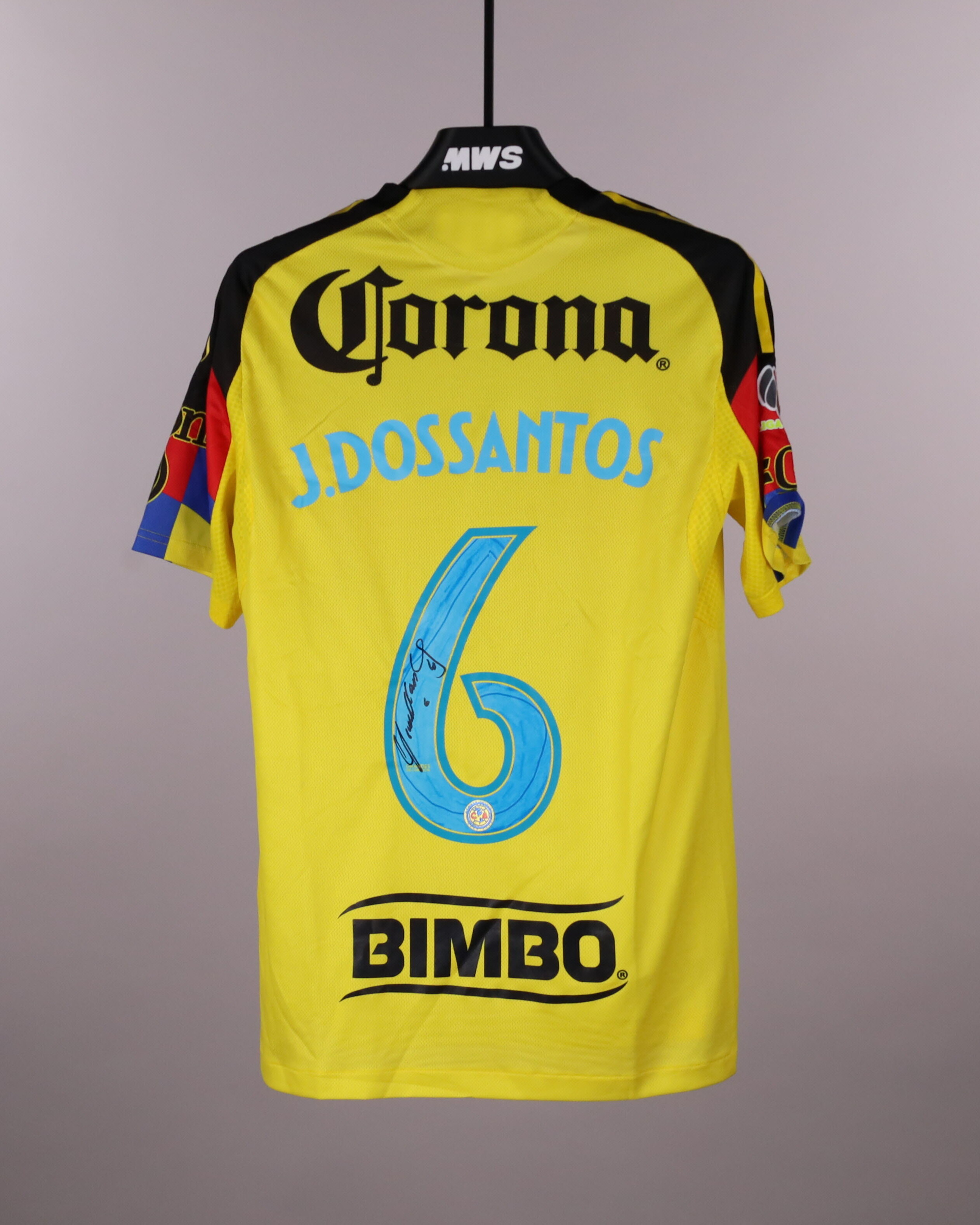 Jonathan dos Santos Club América jersey