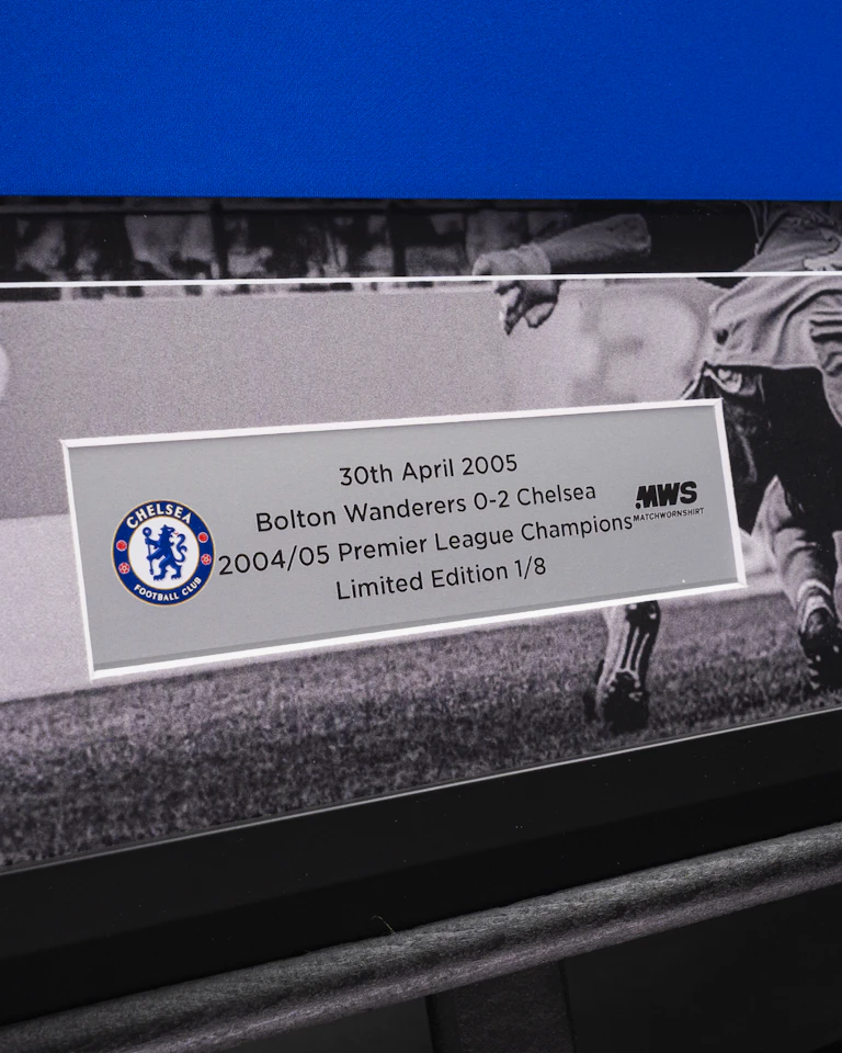 Limited Edition Framed Frank Lampard Shirt - 1