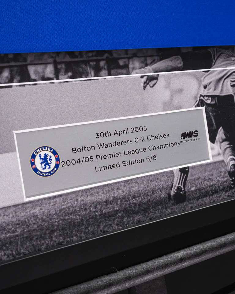 Limited Edition Framed Frank Lampard Shirt - 6