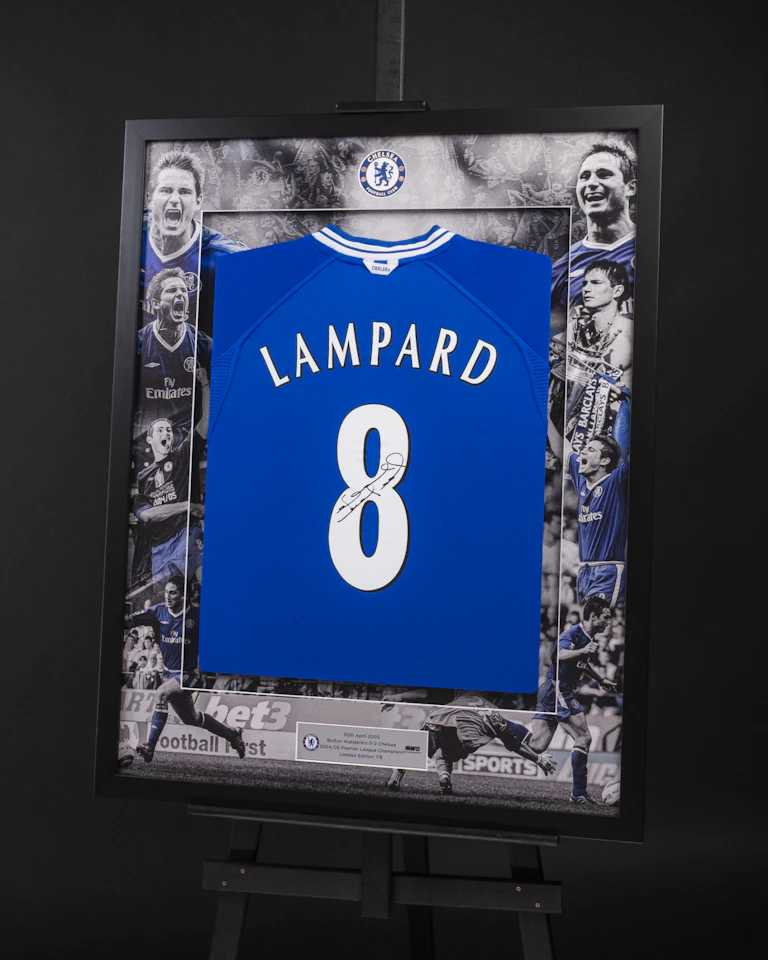 Limited Edition Framed Frank Lampard Shirt - 7