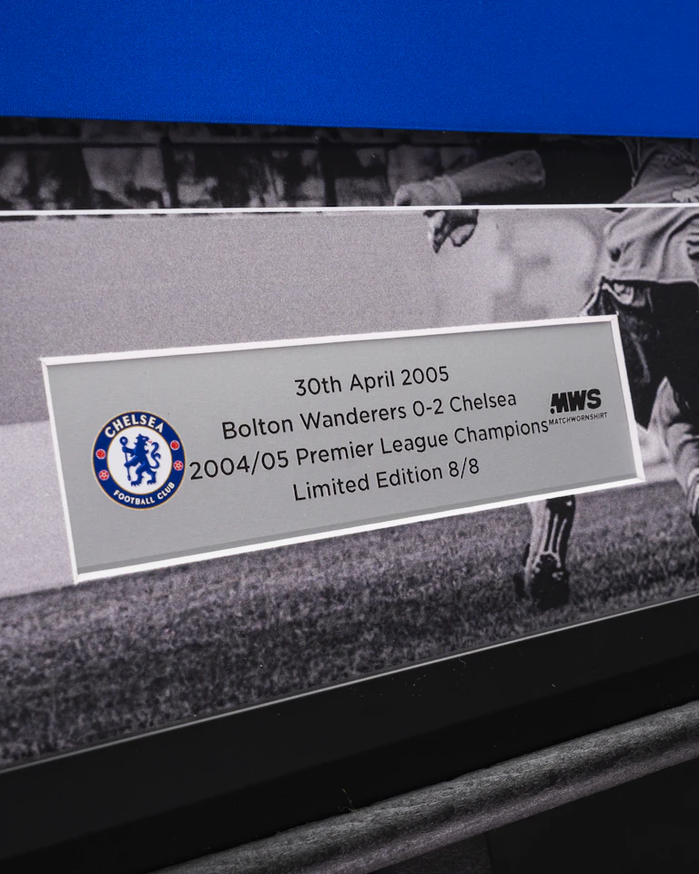 Limited Edition Framed Frank Lampard Shirt - 8