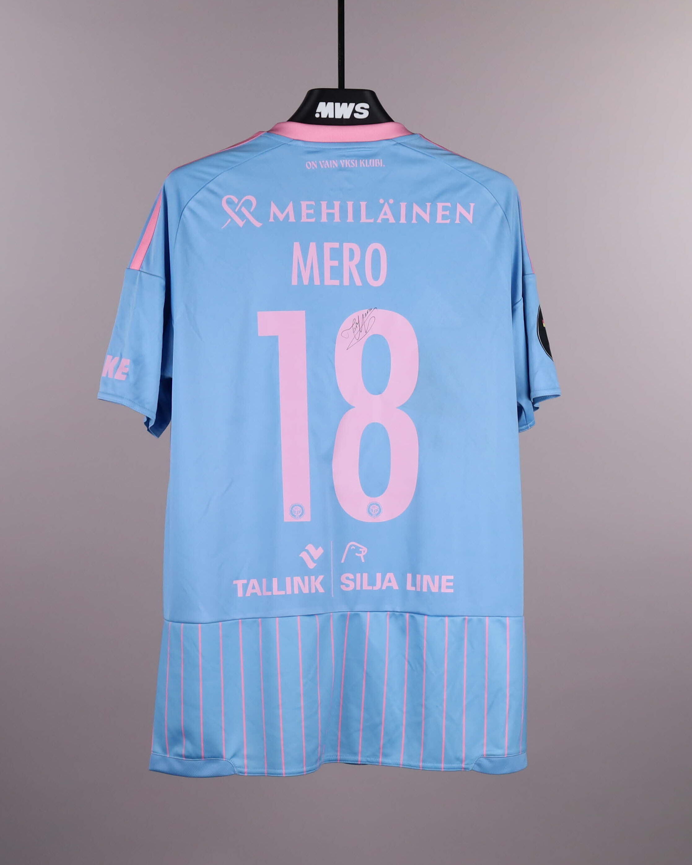 meromeloパンチ　リノユニフォーム Toivo Mero | MatchWornShirt