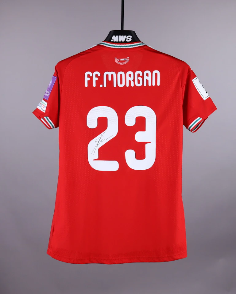 Ffion Morgan Wales W jersey
