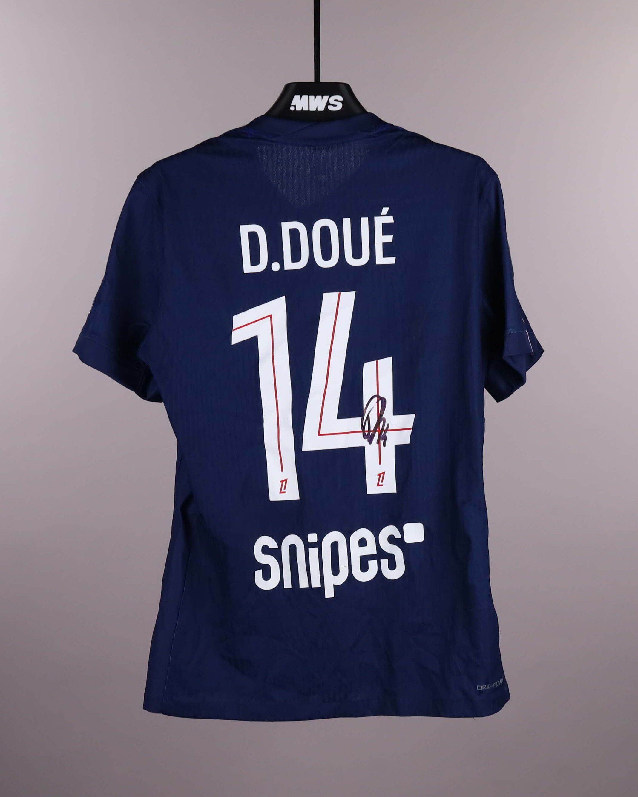 Désiré Doué | Paris Saint-Germain - FC Nantes | MatchWornShirt