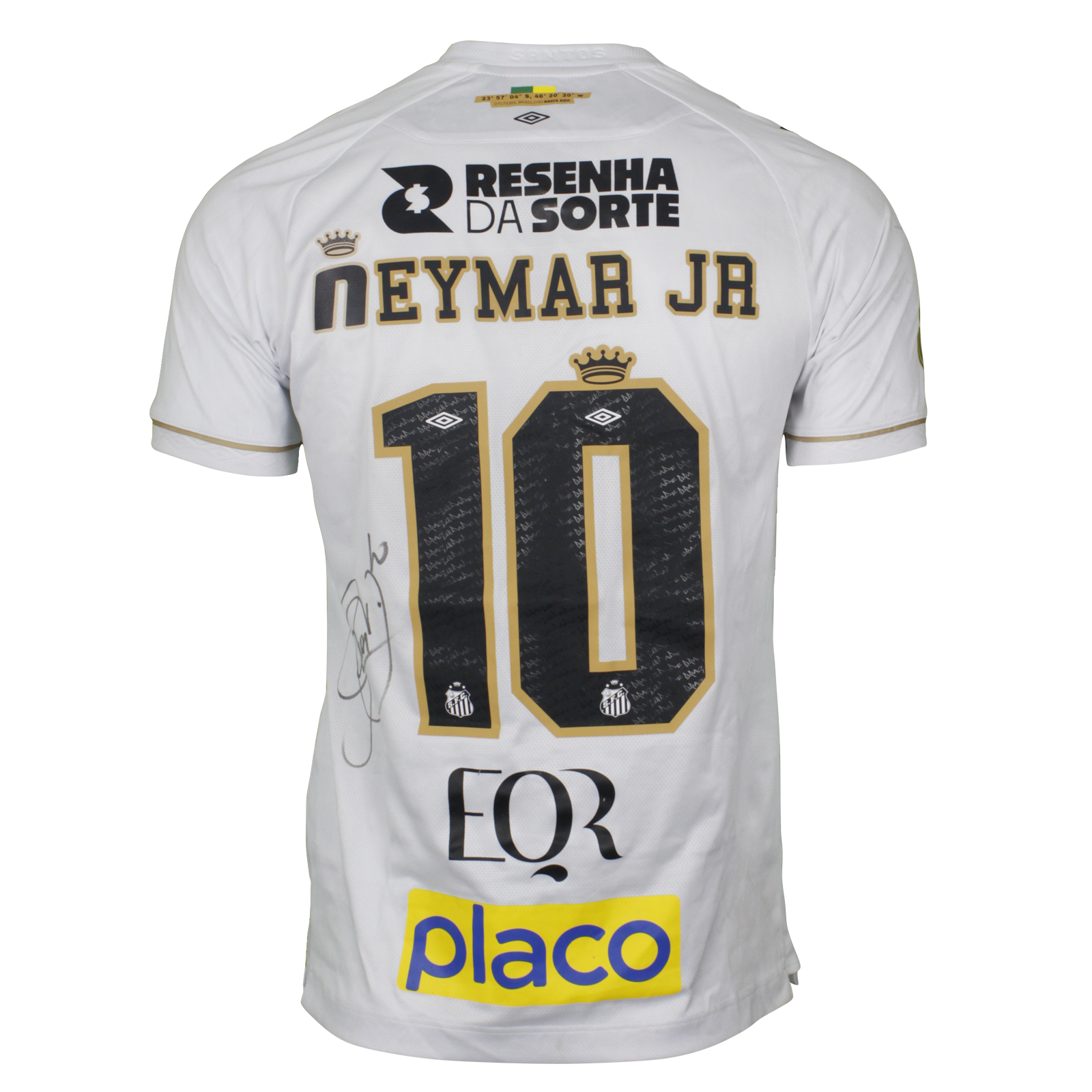 Neymar Jr | Santos - Coritiba | MatchWornShirt