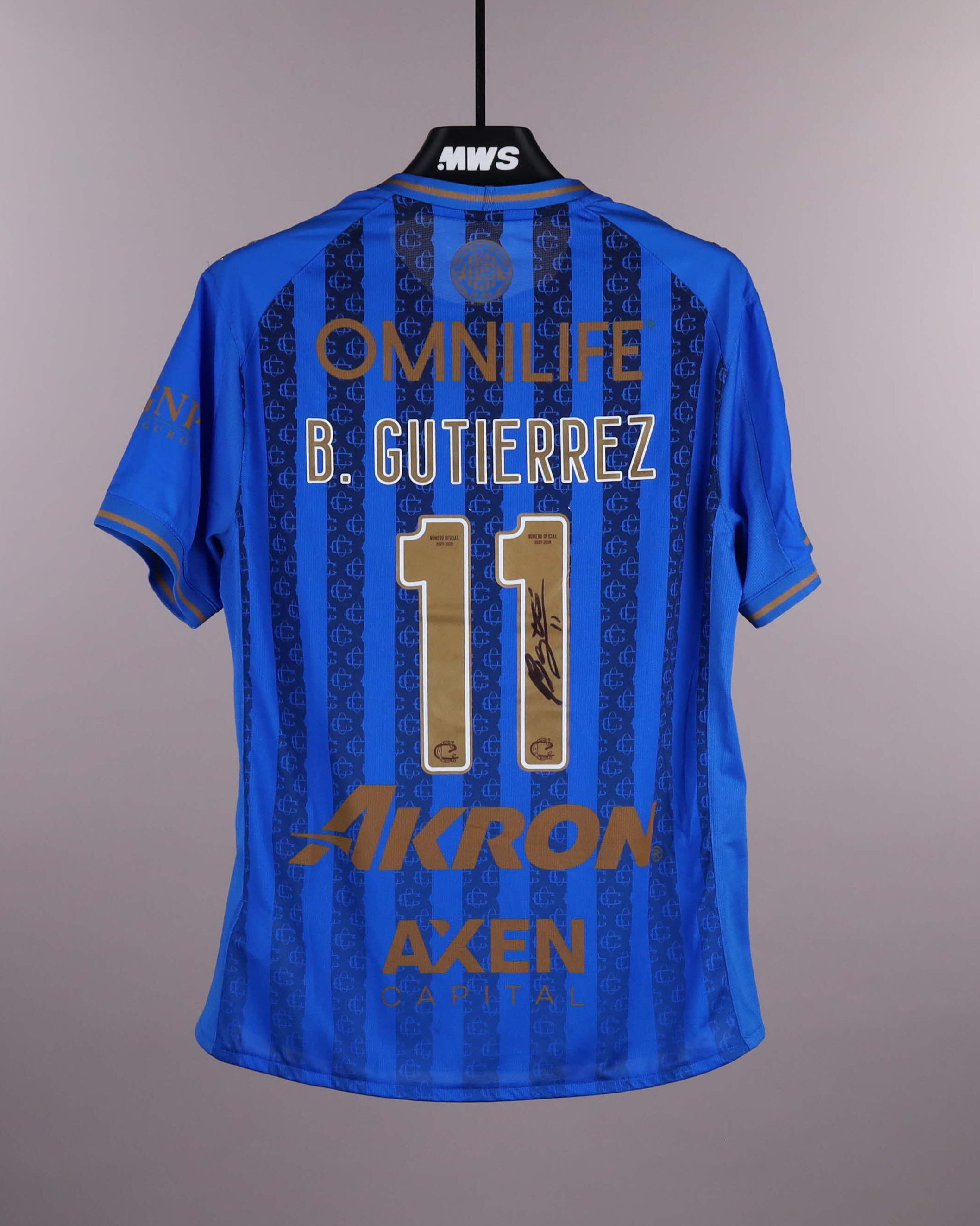 Brian Gutierrez | Necaxa - Chivas Guadalajara | MatchWornShirt