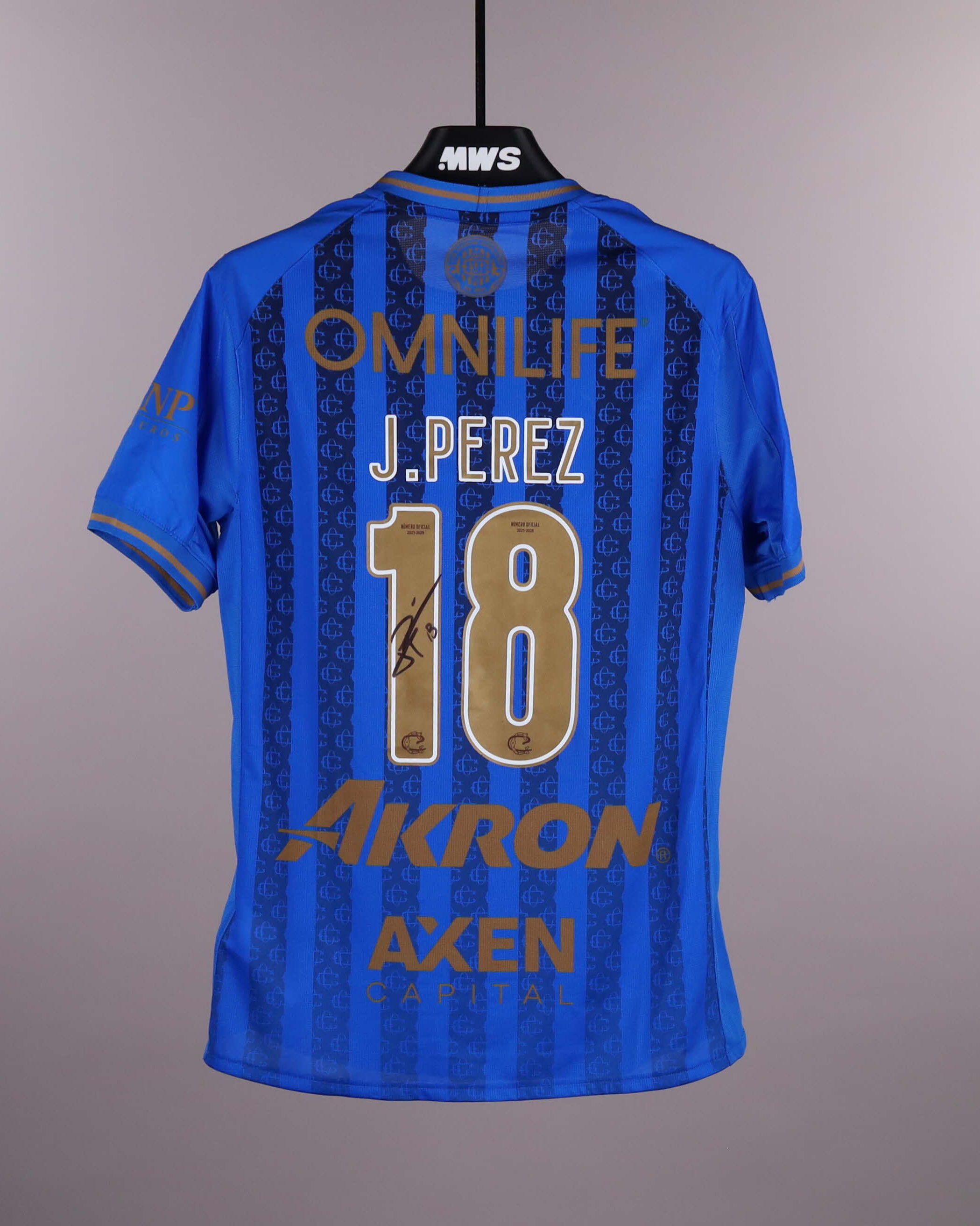 Jonathan Perez | Necaxa - Chivas Guadalajara | MatchWornShirt