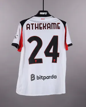 来自AC Milan的Zachary Athekame球衣