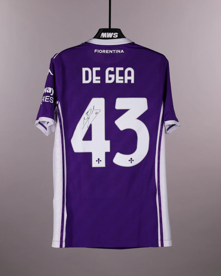David de Gea ACF Fiorentina shirt