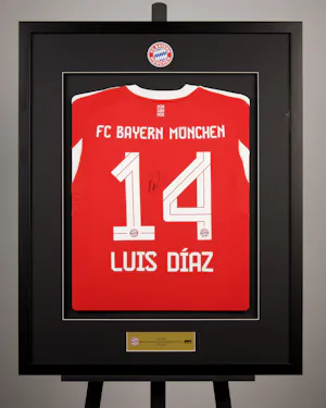 Luis Díaz | Framed Signed Home Shirt