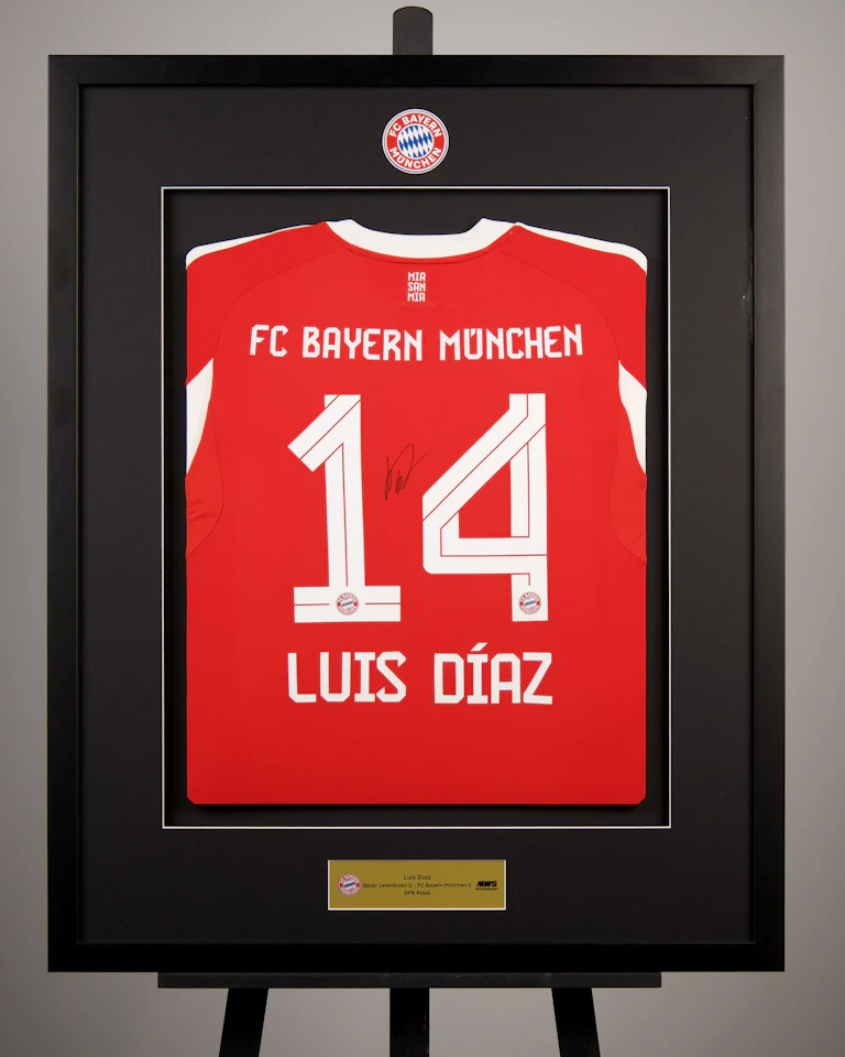 Luis Díaz | Framed Signed Home Shirt