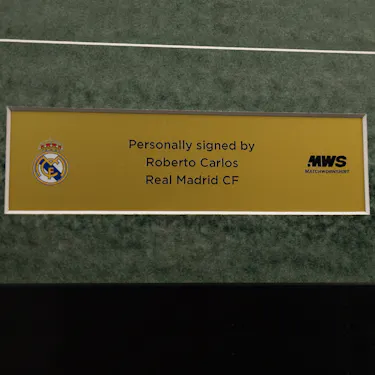Roberto Carlos Limited Edition Frame 3/3