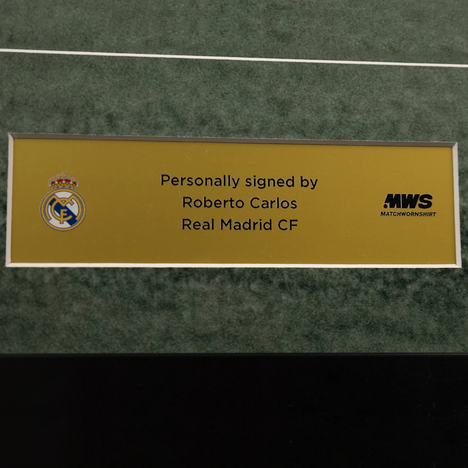 Roberto Carlos Limited Edition Frame 3/3