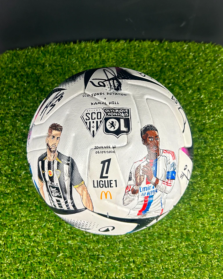 Angers SCO vs Olympique Lyonnais | Limited Edition Match Ball