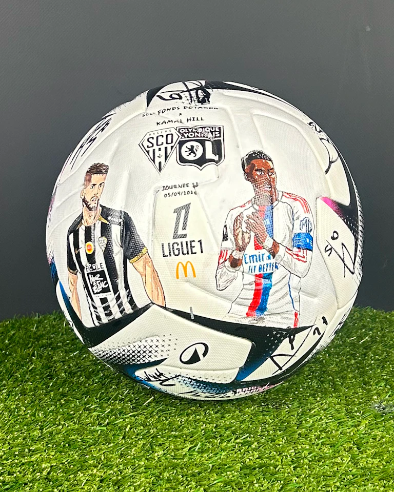 Angers SCO vs Olympique Lyonnais | Limited Edition Match Ball