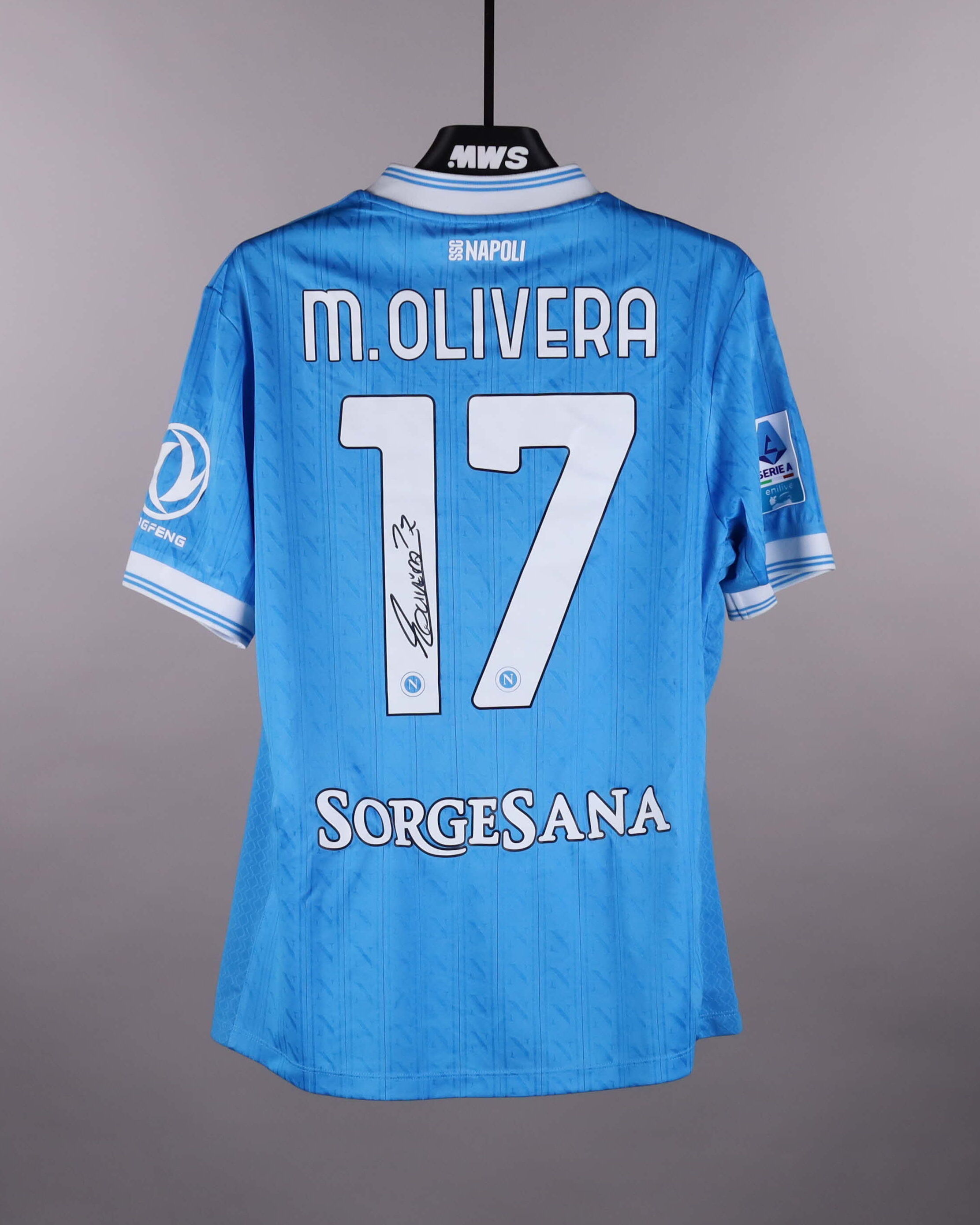 Mathías Olivera SSC Napoli shirt